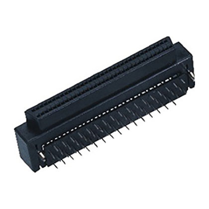 SCSI HP SDR 母座焊板式 全塑